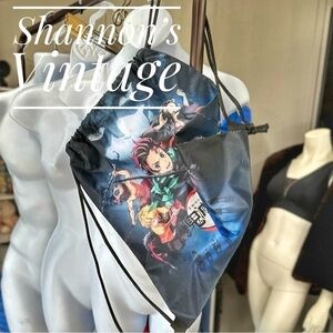 Demon Slayer Anime 12x16 cinch bag